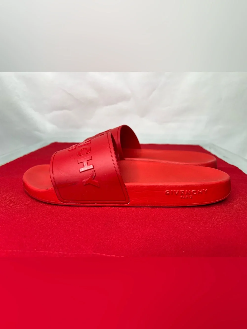 Givenchy Slide Sandals Red 11